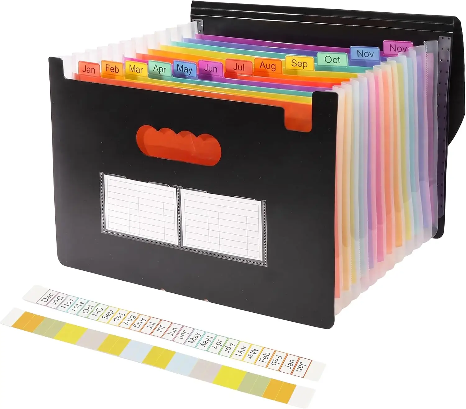 Mr. Pen- Accordion File Organizer, Expanding File Folder with 12 Pockets